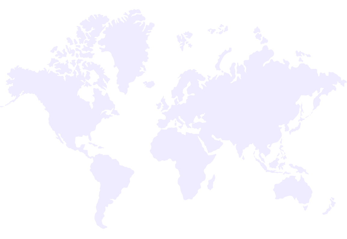 Pixelated world map on a black background, depicting continents in blocky shapes, serves as a striking representation of Jane's integrated supply chain management system.